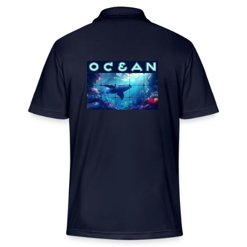 Ocean: Whale’s Path - Adidas Performance Polo