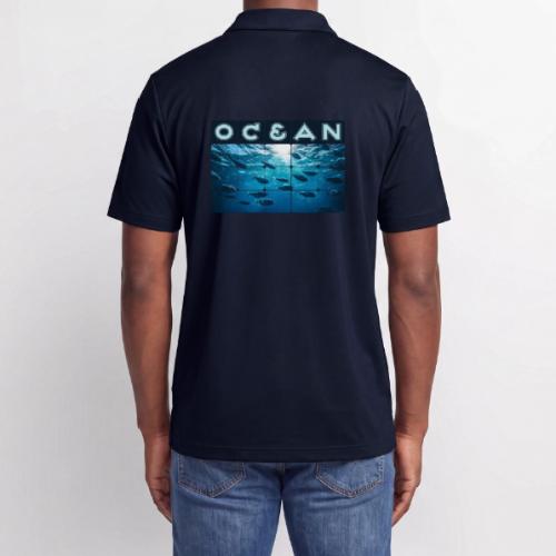 Ocean: Silver Tide - Adidas Performance Polo