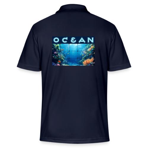 Ocean: Tropical Drift - Adidas Performance Polo