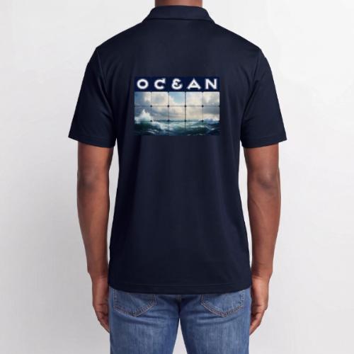 Ocean: Waves of Fury - Adidas Performance Polo
