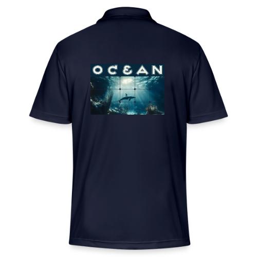 Ocean: Dolphin’s Serenity - Adidas Performance Polo