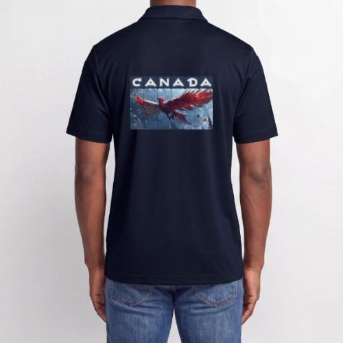 Canada Rising - Adidas Performance Polo