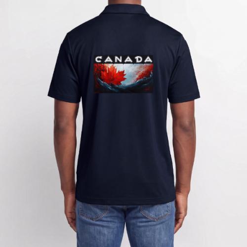 Canada Icon in Color - Adidas Performance Polo