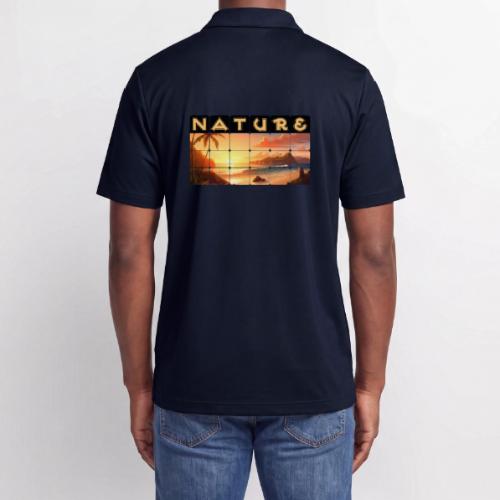 Nature: Tropical Twilight - Adidas Performance Polo