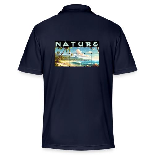 Nature: Sun-Kissed Shore - Adidas Performance Polo