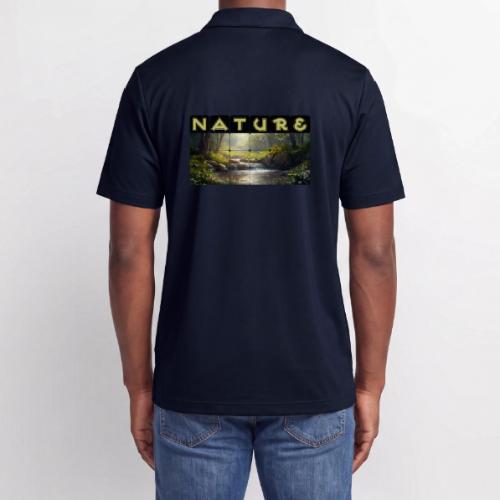 Nature: Verdant Bloom - Adidas Performance Polo