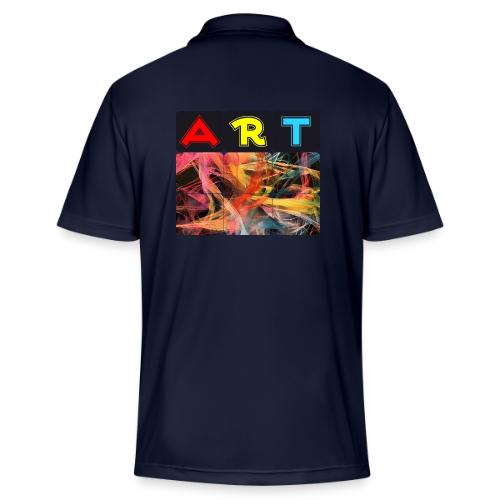 Chaotic Threads of Art - Adidas Performance Polo