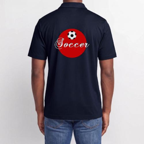 Soccer: Goal Circle - Adidas Performance Polo