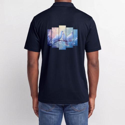 Symbols of Peace and Serenity - Adidas Performance Polo