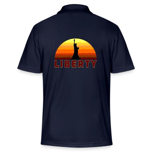 USA: Sunset Liberty Bold - Adidas Performance Polo