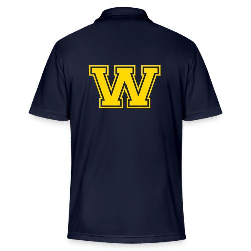 Letter W – Capital Athletic Alphabet Monogram - Adidas Performance Polo