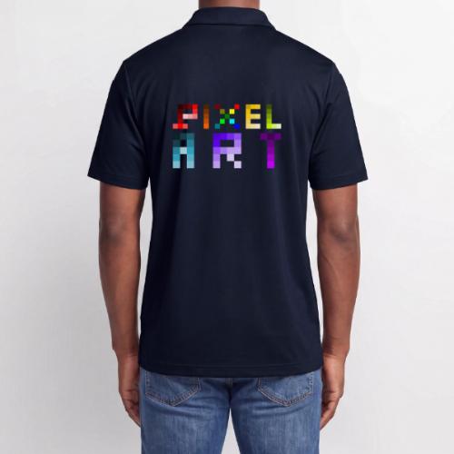 Pixel Art Spectrum - Adidas Performance Polo