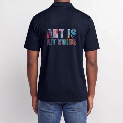 Art Is My Voice - Adidas Performance Polo