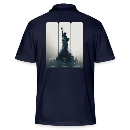 USA: Liberty Rising Over Manhattan - Adidas Performance Polo