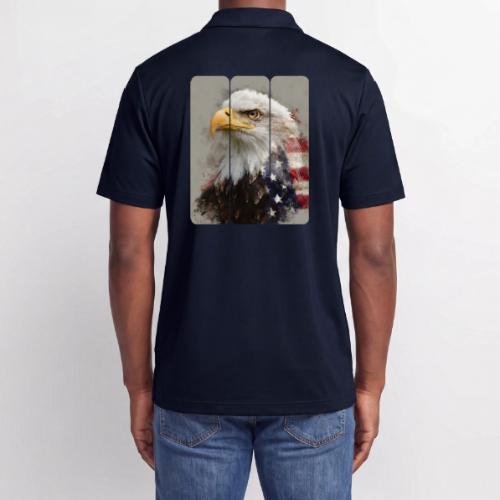 USA: Eagle of the Free - Adidas Performance Polo