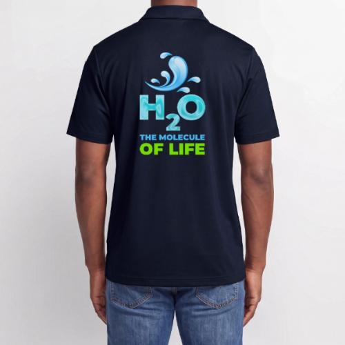 The Molecule of Life - Adidas Performance Polo