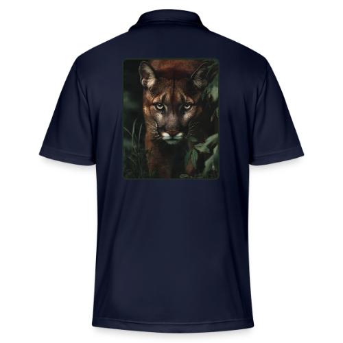 Cougar Jungle Predator Design - Adidas Performance Polo
