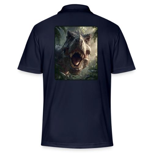 T Rex Jungle Roar Design - Adidas Performance Polo