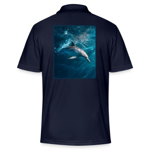 Dolphin Sunlit Ocean Serenity Design - Adidas Performance Polo