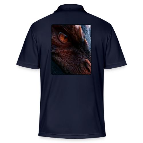 Fierce Ancient Dragon Portrait Design - Adidas Performance Polo