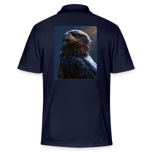 Majestic Eagle Cinematic Portrait Design - Adidas Performance Polo