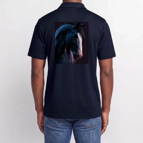 Noble Horse Cinematic Portrait Design - Adidas Performance Polo