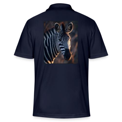 Majestic Zebra Sunset Portrait Design - Adidas Performance Polo