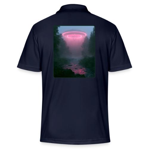 Neon UFO Forest River Design - Adidas Performance Polo