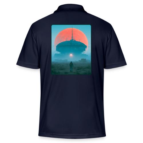 Astronaut Alien Outpost Design - Adidas Performance Polo