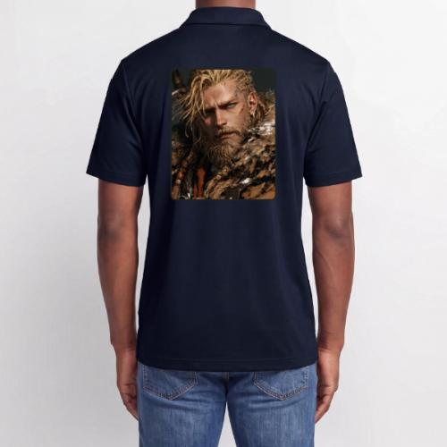 Battle-Scarred Viking Warrior - Adidas Performance Polo