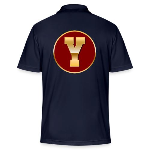 Letter Y – Capital Varsity Alphabet Monogram - Adidas Performance Polo