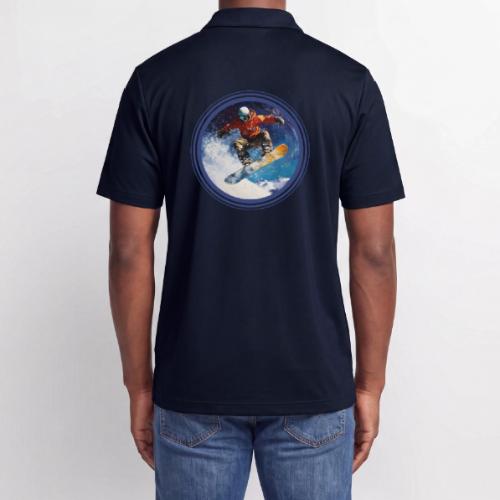 Snowboarding Rush - Adidas Performance Polo