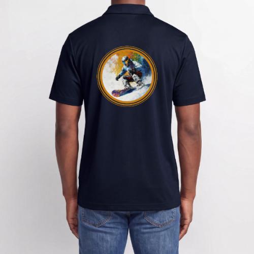 Snowboarding Dreams - Adidas Performance Polo