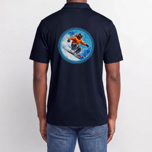 Snowboarding Motion - Adidas Performance Polo