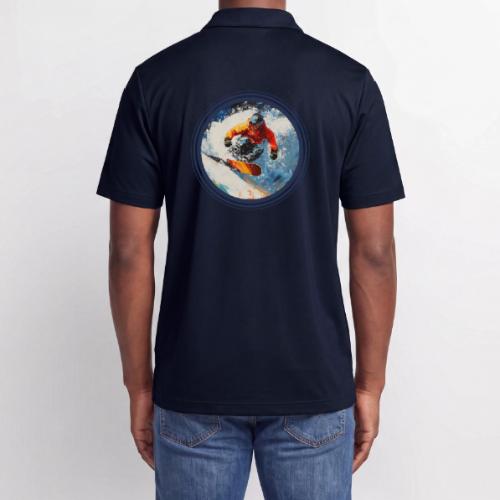 Snowboarding Rebel - Adidas Performance Polo