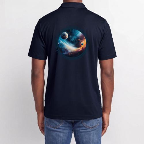 Planets Among Colors - Adidas Performance Polo