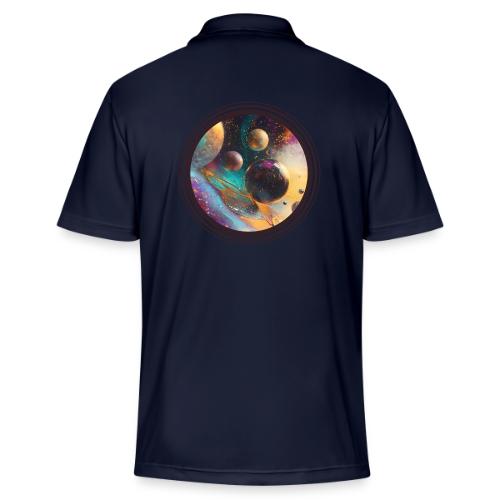 Planets in the Abstract - Adidas Performance Polo