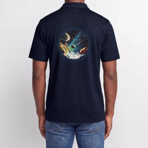 Celestial Collision - Adidas Performance Polo