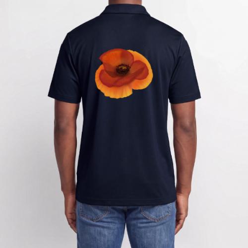 Vivid poppy - Adidas Performance Polo