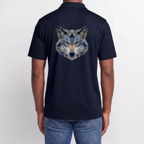 Wolf: Chromatic Wild Gaze - Adidas Performance Polo