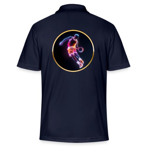 Neon Basketball Player - Adidas Performance Polo
