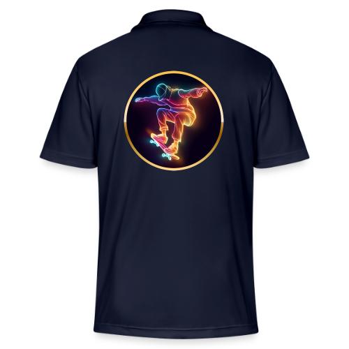 Skateboarding: Midnight Neon Skater - Adidas Performance Polo