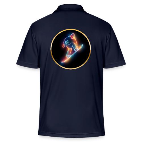 Golden Neon Snowboard - Adidas Performance Polo