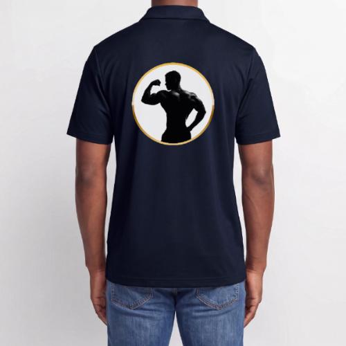 Bodybuilder: Classic Flex Emblem - Adidas Performance Polo