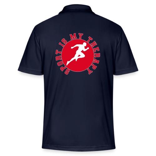 Sport Is My Therapy – Running Motivation Badge - Adidas Performance Polo