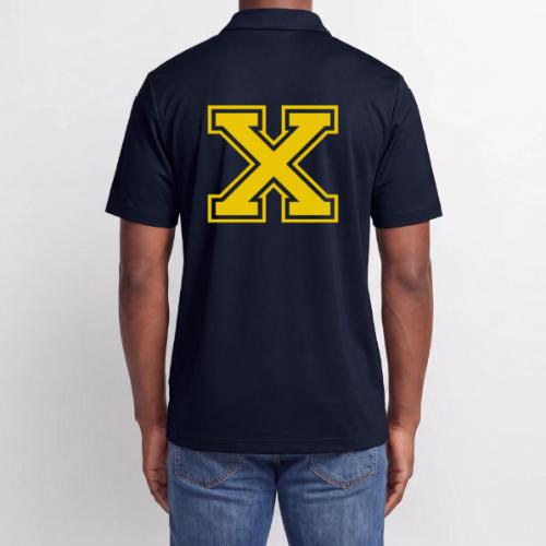 Letter X – Capital Athletic Alphabet Monogram - Adidas Performance Polo