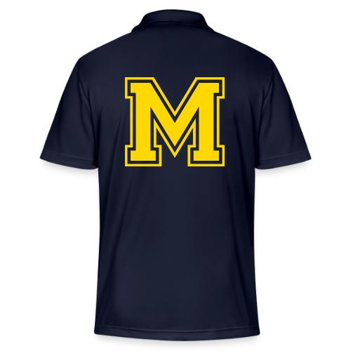 Letter M – Capital Athletic Alphabet Monogram - Adidas Performance Polo