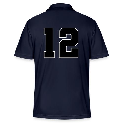 Varsity Number 12 Sports Design - Adidas Performance Polo
