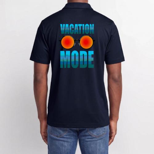 Vacation mode: Ocean Vibes On - Adidas Performance Polo