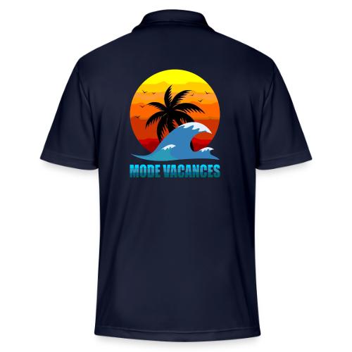 Vacation Mode: Tropical Escape - Adidas Performance Polo